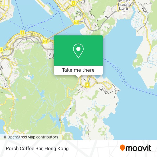 Porch Coffee Bar map