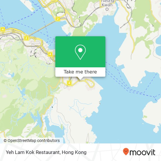 Yeh Lam Kok Restaurant, Siu Sai Wan Rd map