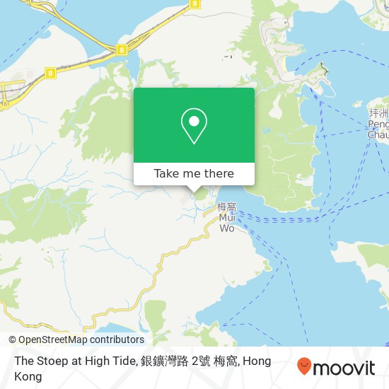 The Stoep at High Tide, 銀鑛灣路 2號 梅窩 map