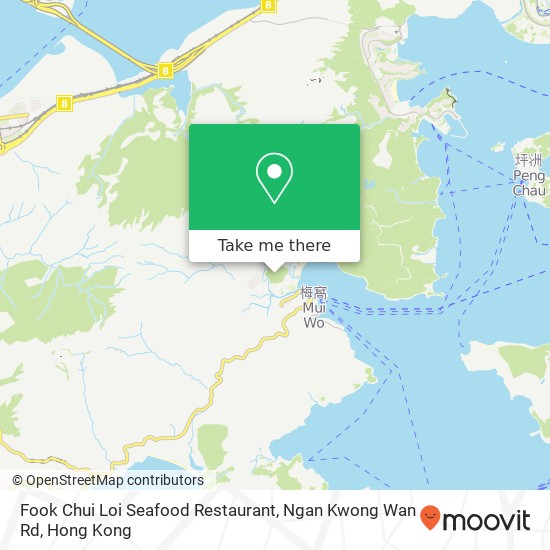 Fook Chui Loi Seafood Restaurant, Ngan Kwong Wan Rd map