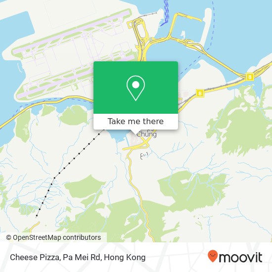 Cheese Pizza, Pa Mei Rd map