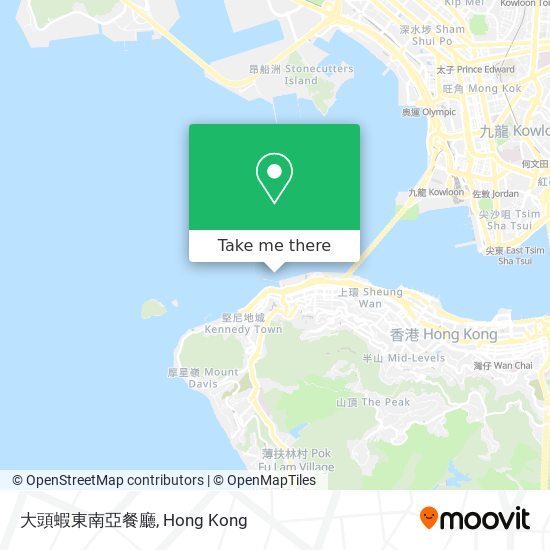 大頭蝦東南亞餐廳 map