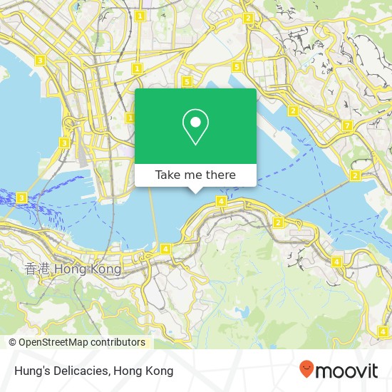 Hung's Delicacies, Wharf Rd map
