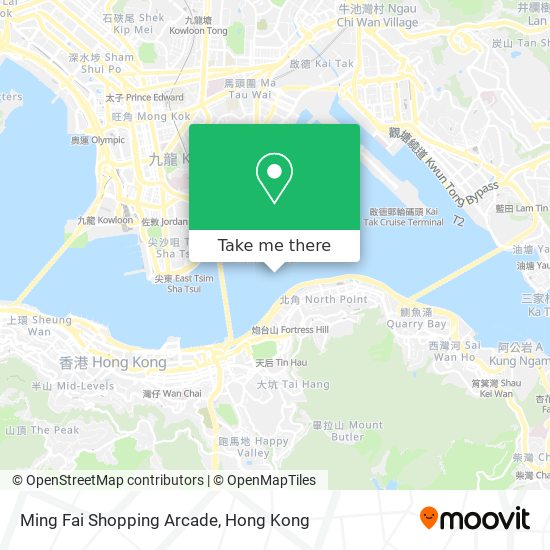 Ming Fai Shopping Arcade map