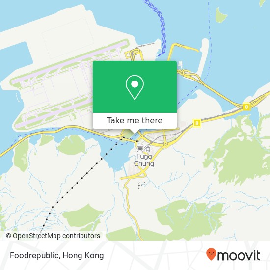 Foodrepublic, Tat Tung Rd map