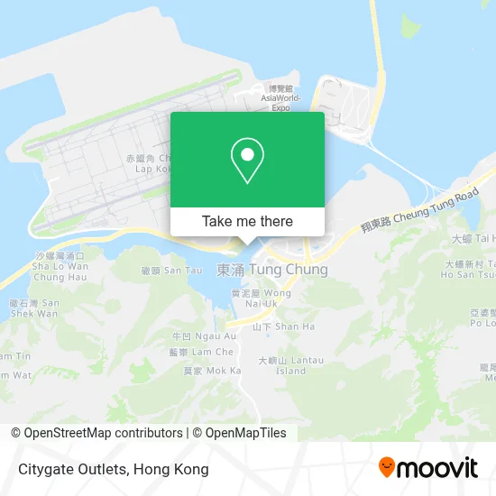 Citygate Outlets map