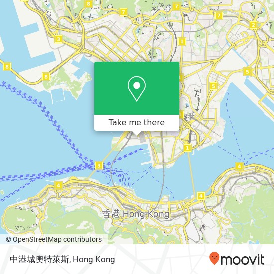 中港城奧特萊斯 map