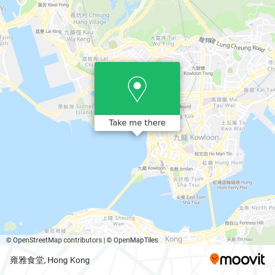 雍雅食堂 map