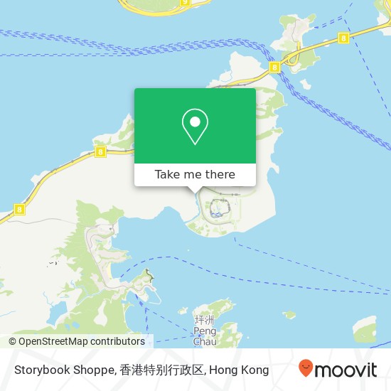 Storybook Shoppe, 香港特别行政区 map