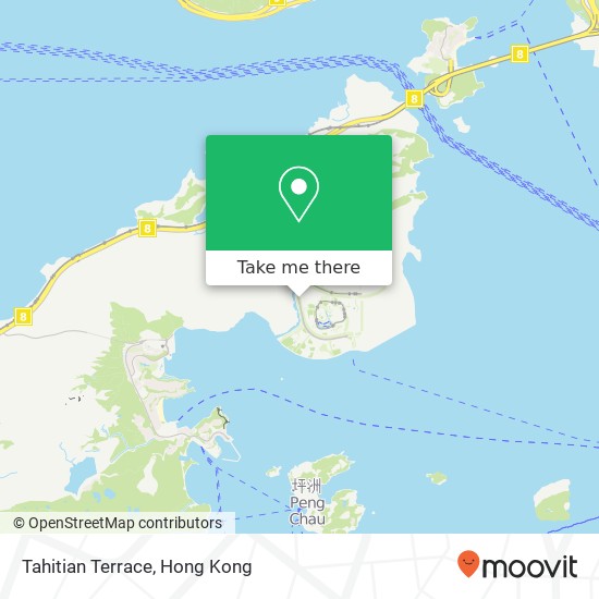 Tahitian Terrace, 香港特别行政区 map