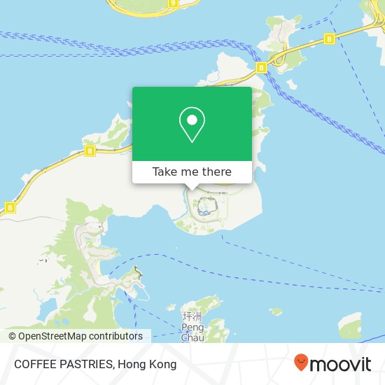COFFEE PASTRIES, 香港特别行政区 map
