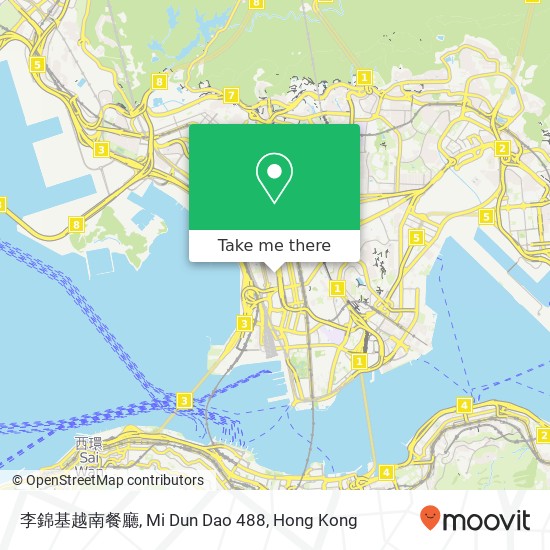 李錦基越南餐廳, Mi Dun Dao 488 map