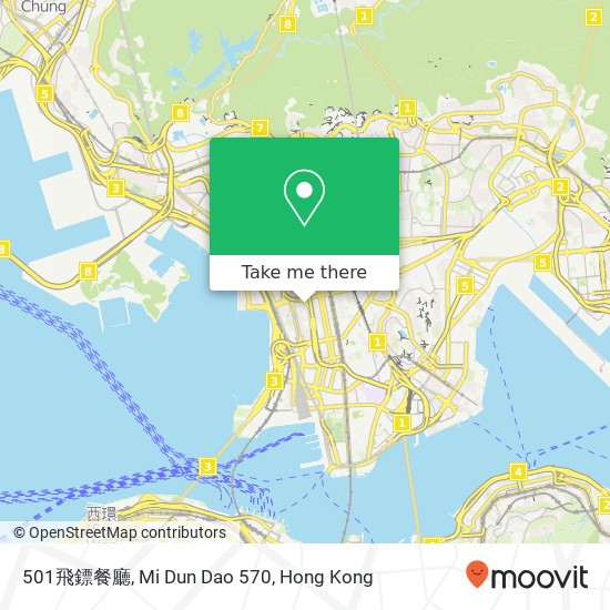 501飛鏢餐廳, Mi Dun Dao 570 map