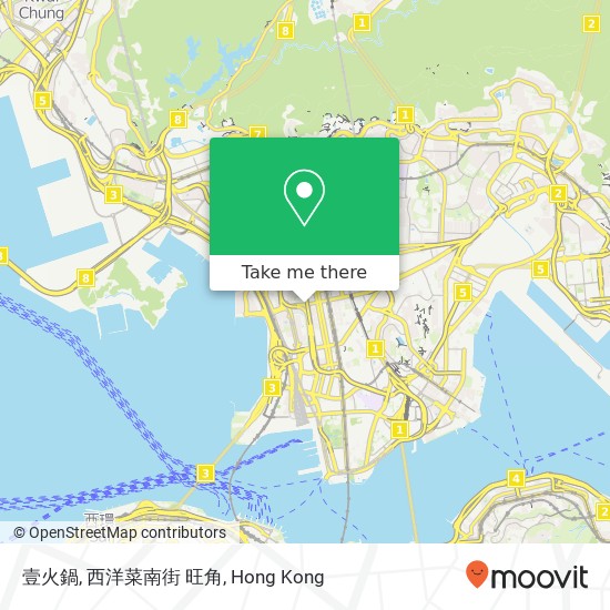 壹火鍋, 西洋菜南街 旺角 map