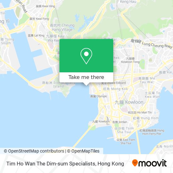 Tim Ho Wan The Dim-sum Specialists map