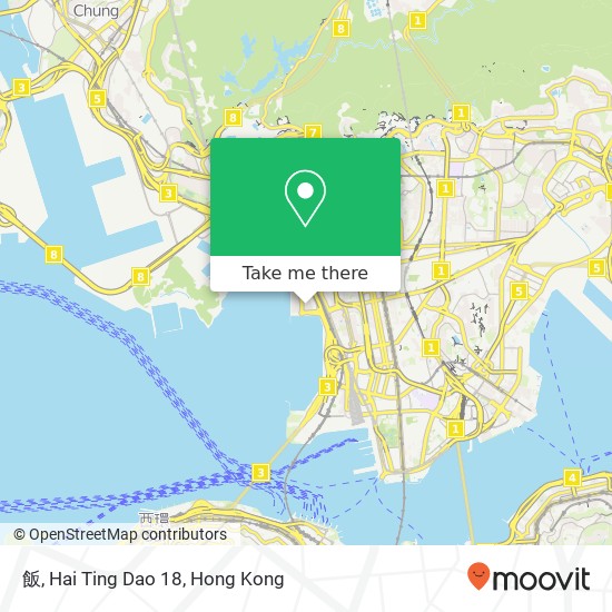 飯, Hai Ting Dao 18 map