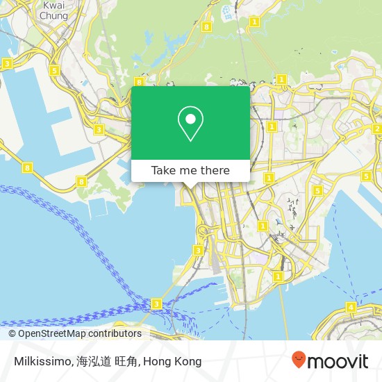 Milkissimo, 海泓道 旺角 map