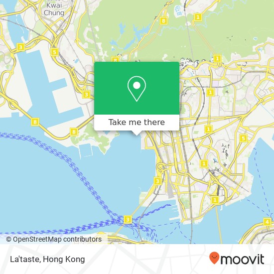 La'taste, Hoi Fan Rd map