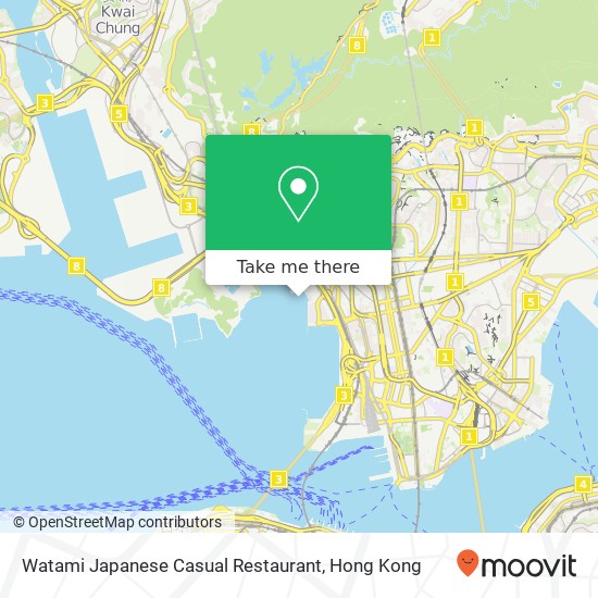 Watami Japanese Casual Restaurant, Hoi Fan Rd map