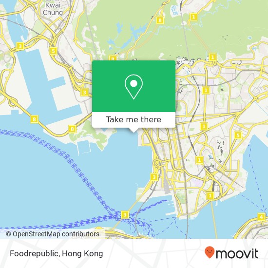 Foodrepublic, Hoi Fan Rd map