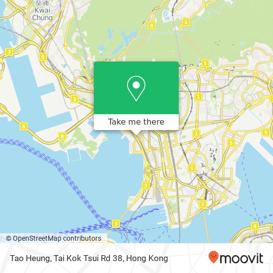 Tao Heung, Tai Kok Tsui Rd 38 map