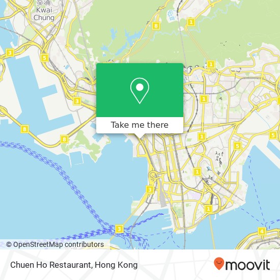 Chuen Ho Restaurant, Tai Kok Tsui Rd 38 map