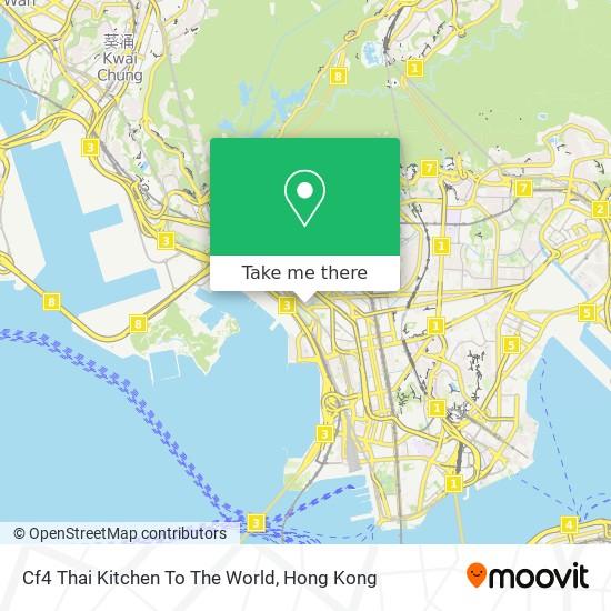 Cf4 Thai Kitchen To The World map