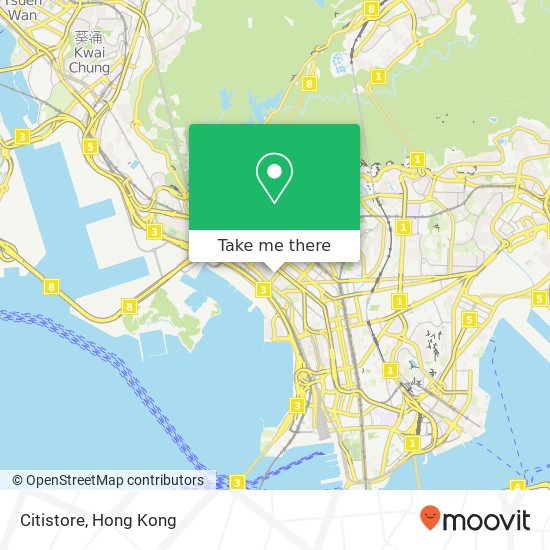 Citistore, Tai Kok Tsui Rd map
