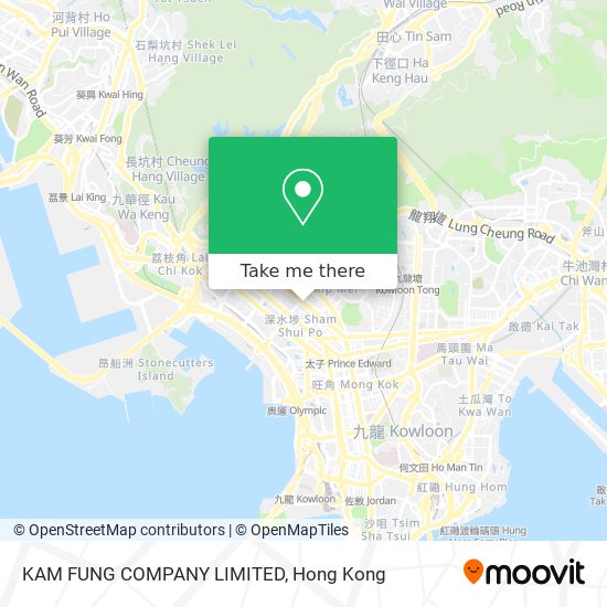 KAM FUNG COMPANY LIMITED地圖