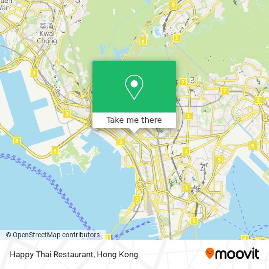 Happy Thai Restaurant map