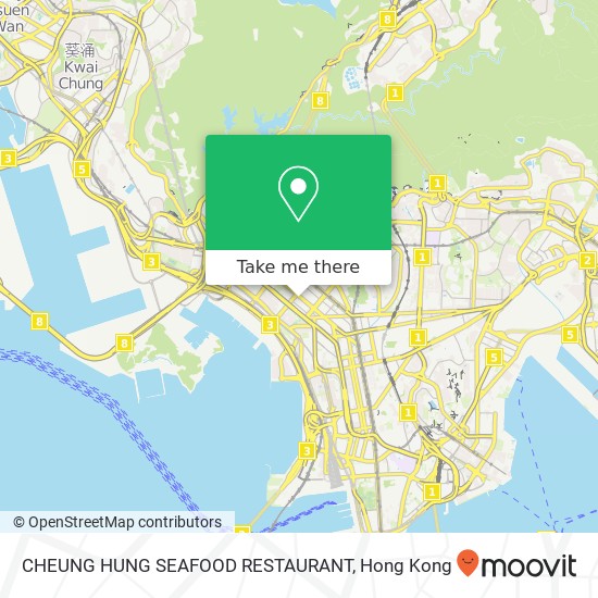 CHEUNG HUNG SEAFOOD RESTAURANT, Maple St map