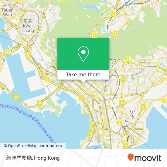 新澳門餐廳, Ru Zhou Jie 257 map