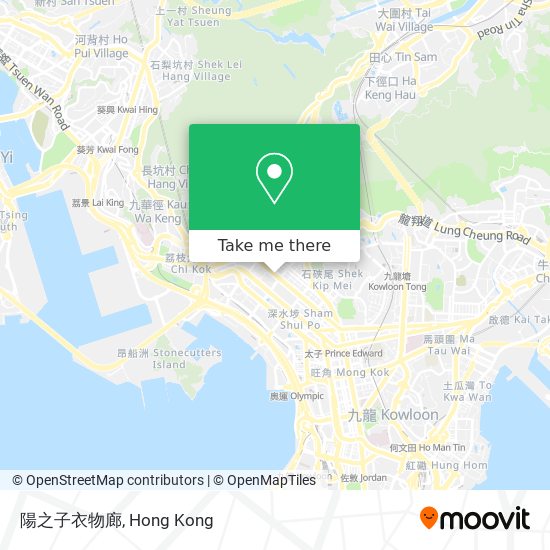陽之子衣物廊 map