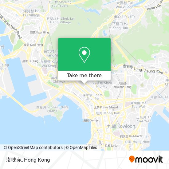 潮味苑 map