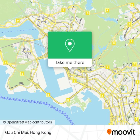 Gau Chi Mui map