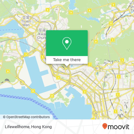 Lifewellhome, 醫局西街 荔枝角 map