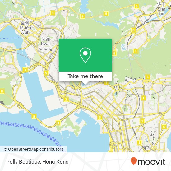 Polly Boutique, Kwong Cheung St map