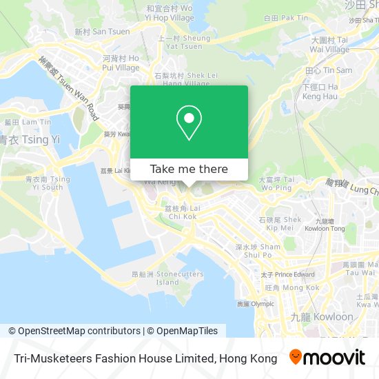 Tri-Musketeers Fashion House Limited map