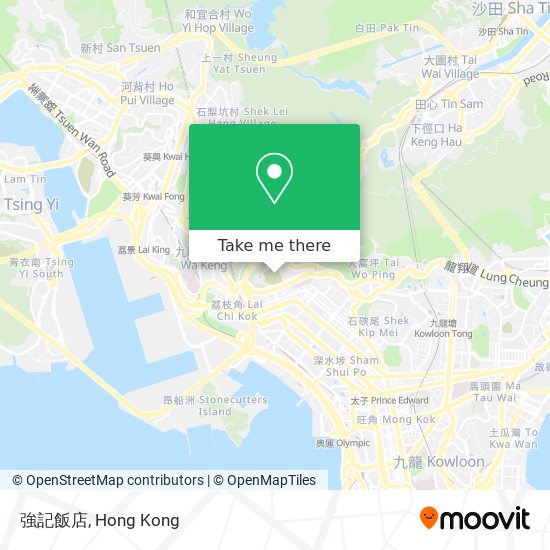 強記飯店 map