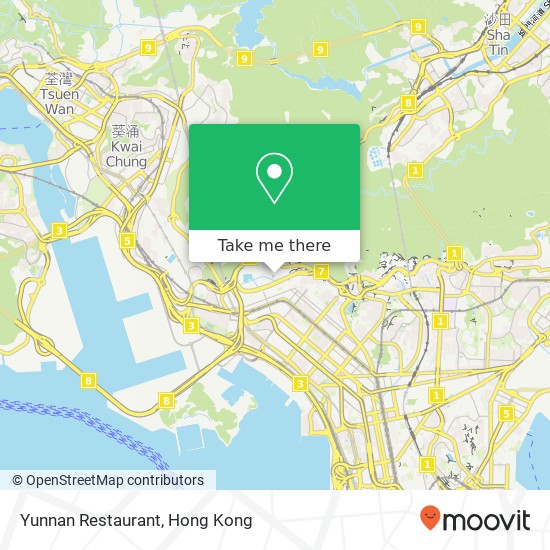 Yunnan Restaurant, Hing Wah St 27 map