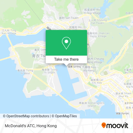 McDonald's ATC map