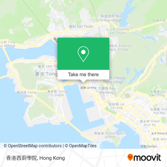 香港西廚學院 map