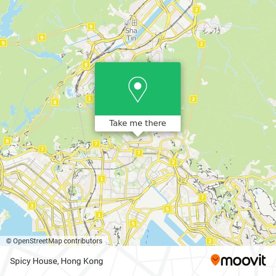 Spicy House map