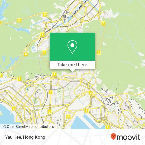 Yau Kee, Ngan Fung St 5 map