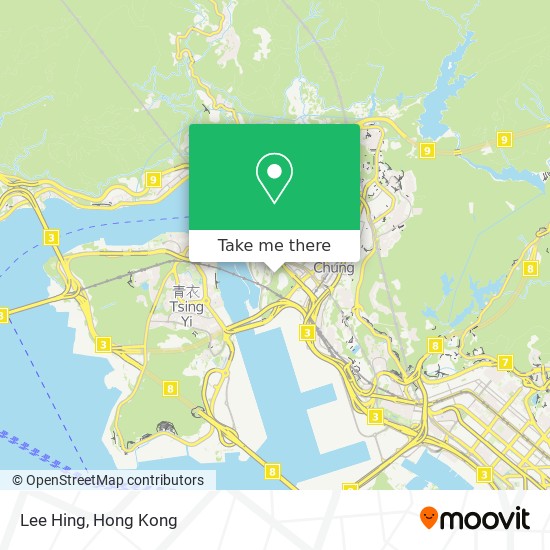 Lee Hing map