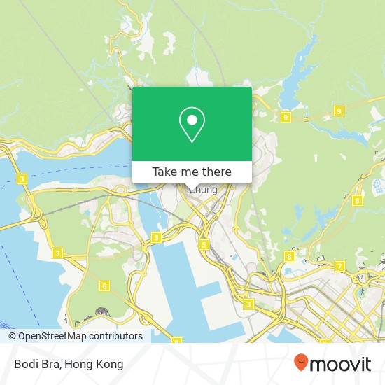 Bodi Bra, Hing Ning Rd地圖