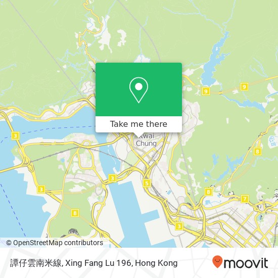 譚仔雲南米線, Xing Fang Lu 196 map