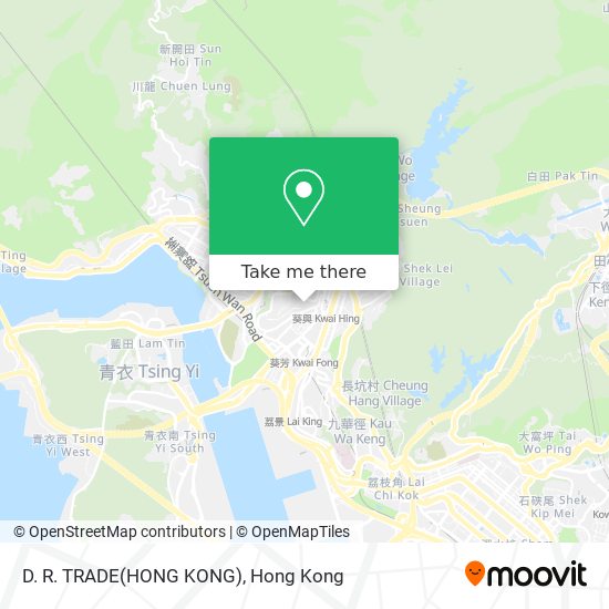 D. R. TRADE(HONG KONG) map