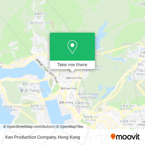 Ken Production Company map