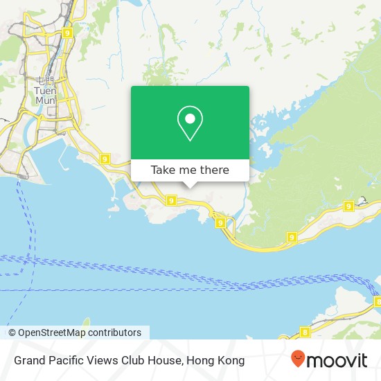 Grand Pacific Views Club House map